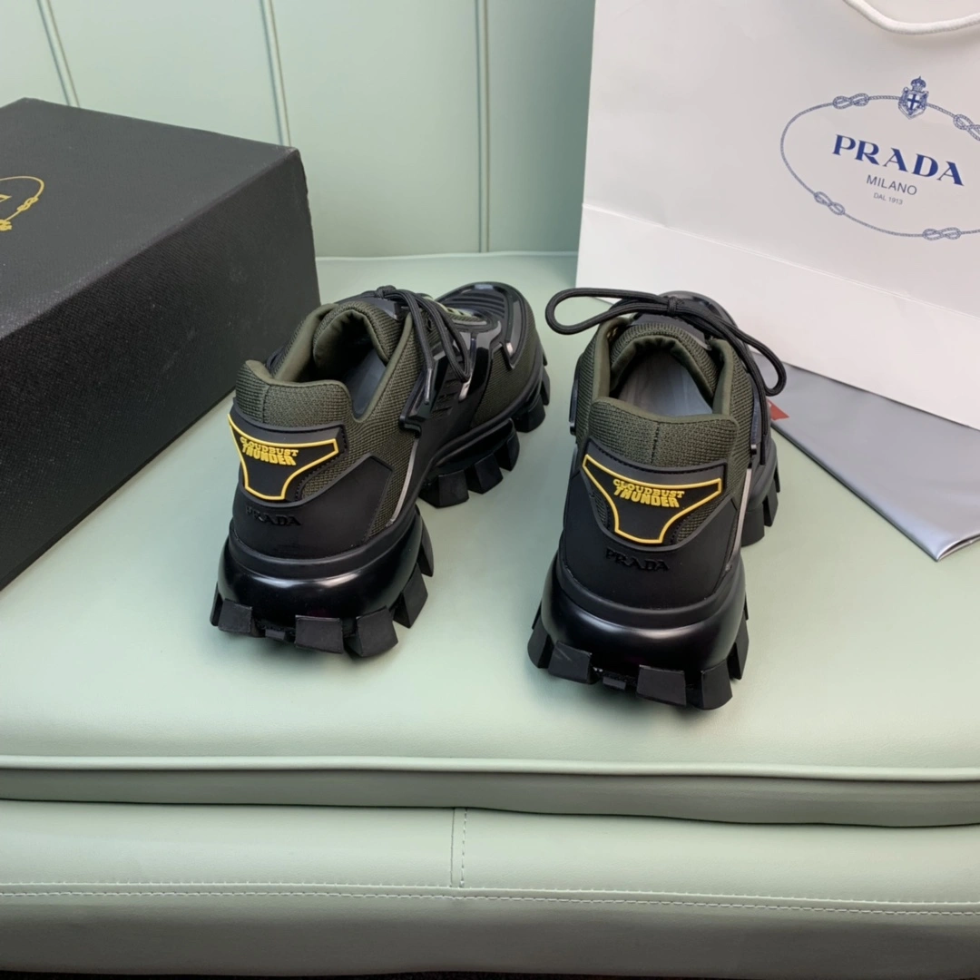 Premium P*rada Top Sneakers Low CL 20230825- 6502
