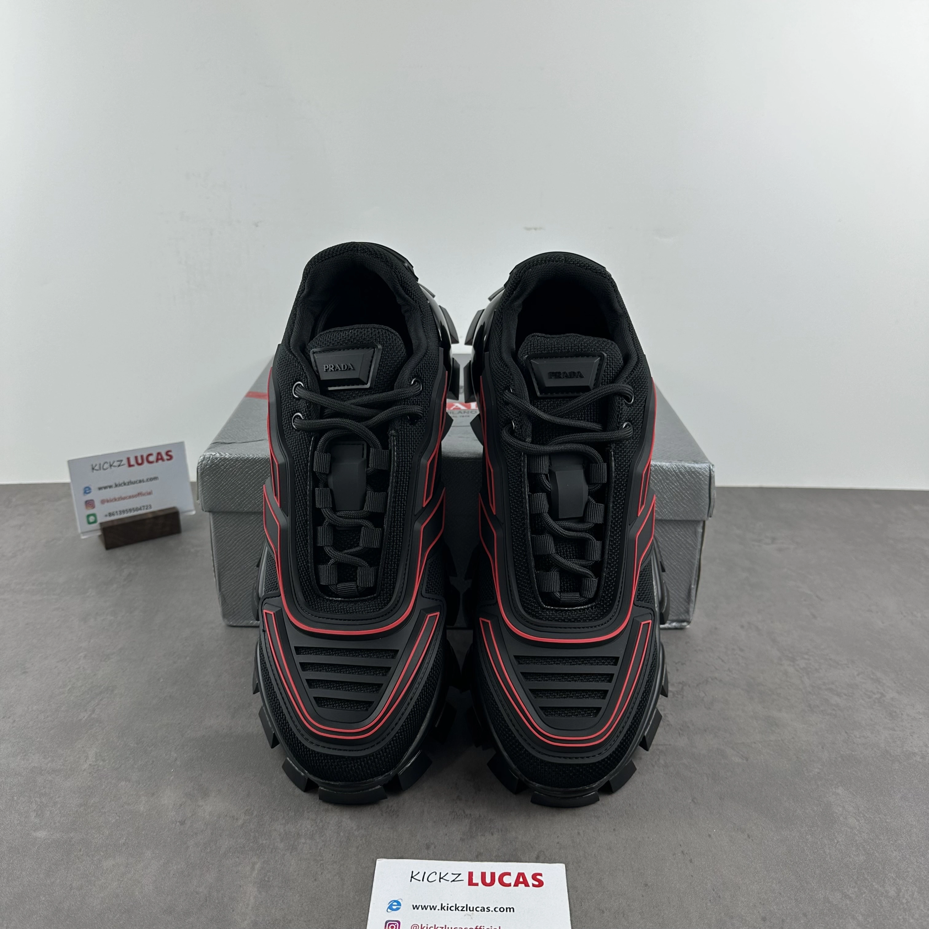 Breathable P*rada Top Sneakers Low CL 20230825- 6501