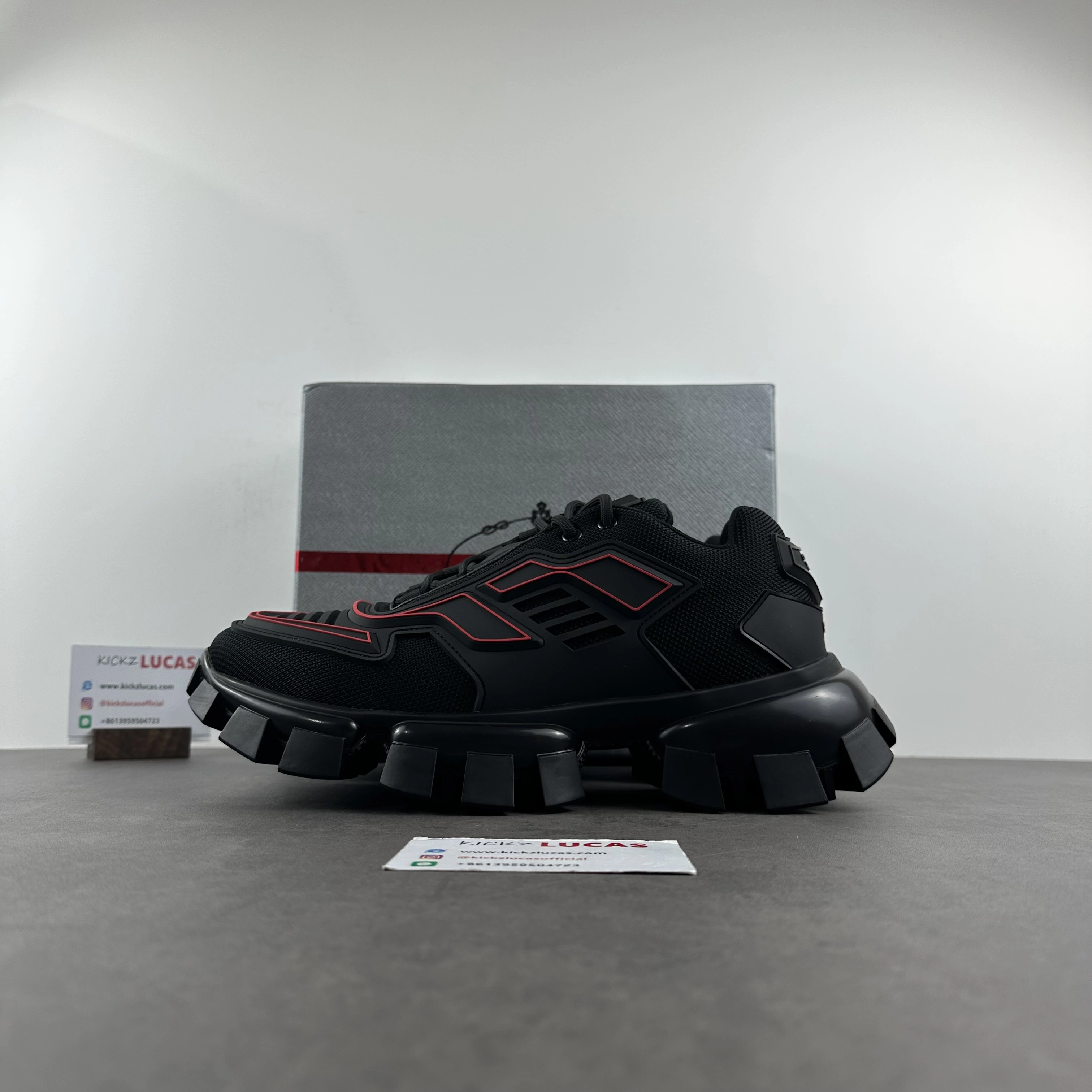 Breathable P*rada Top Sneakers Low CL 20230825- 6501