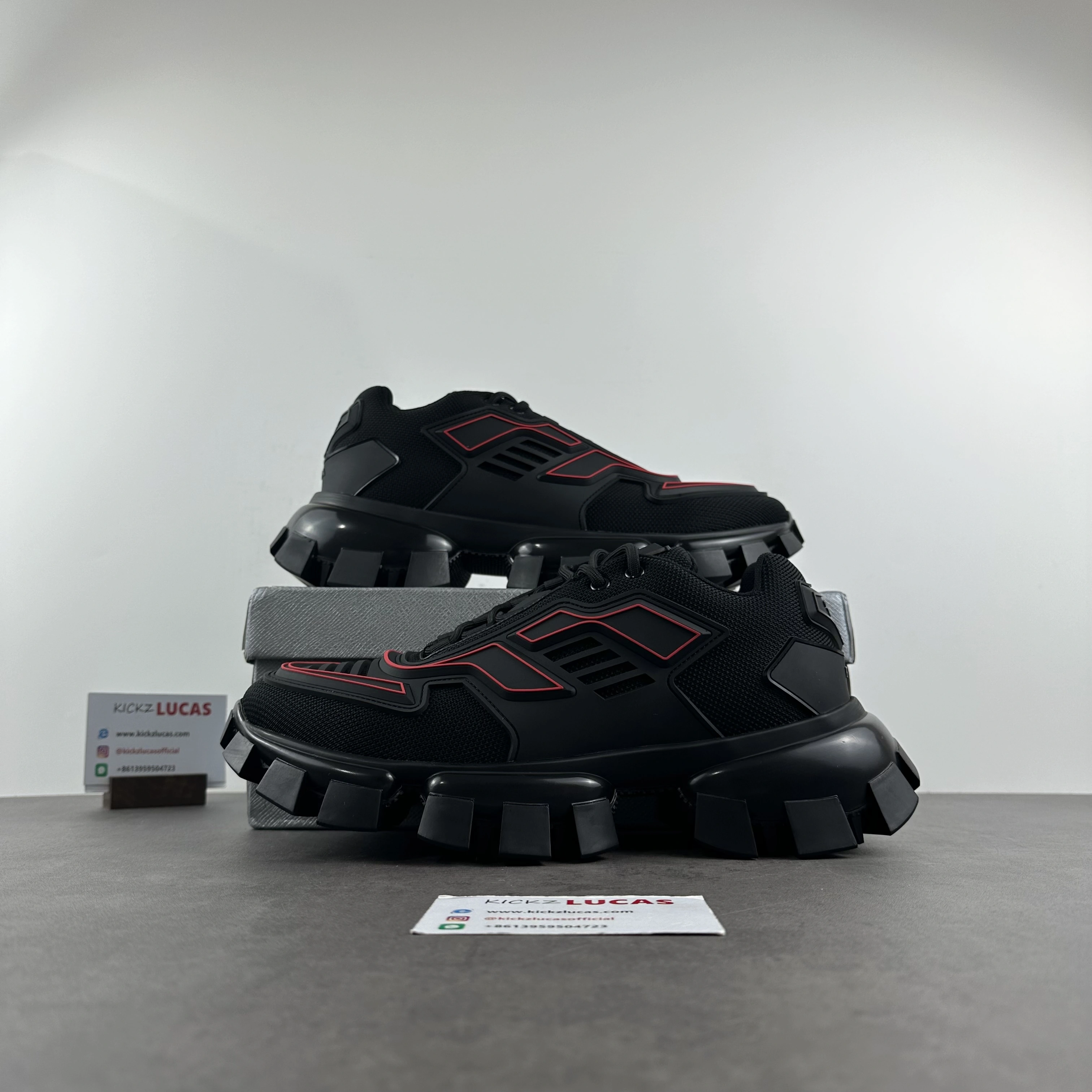 Breathable P*rada Top Sneakers Low CL 20230825- 6501
