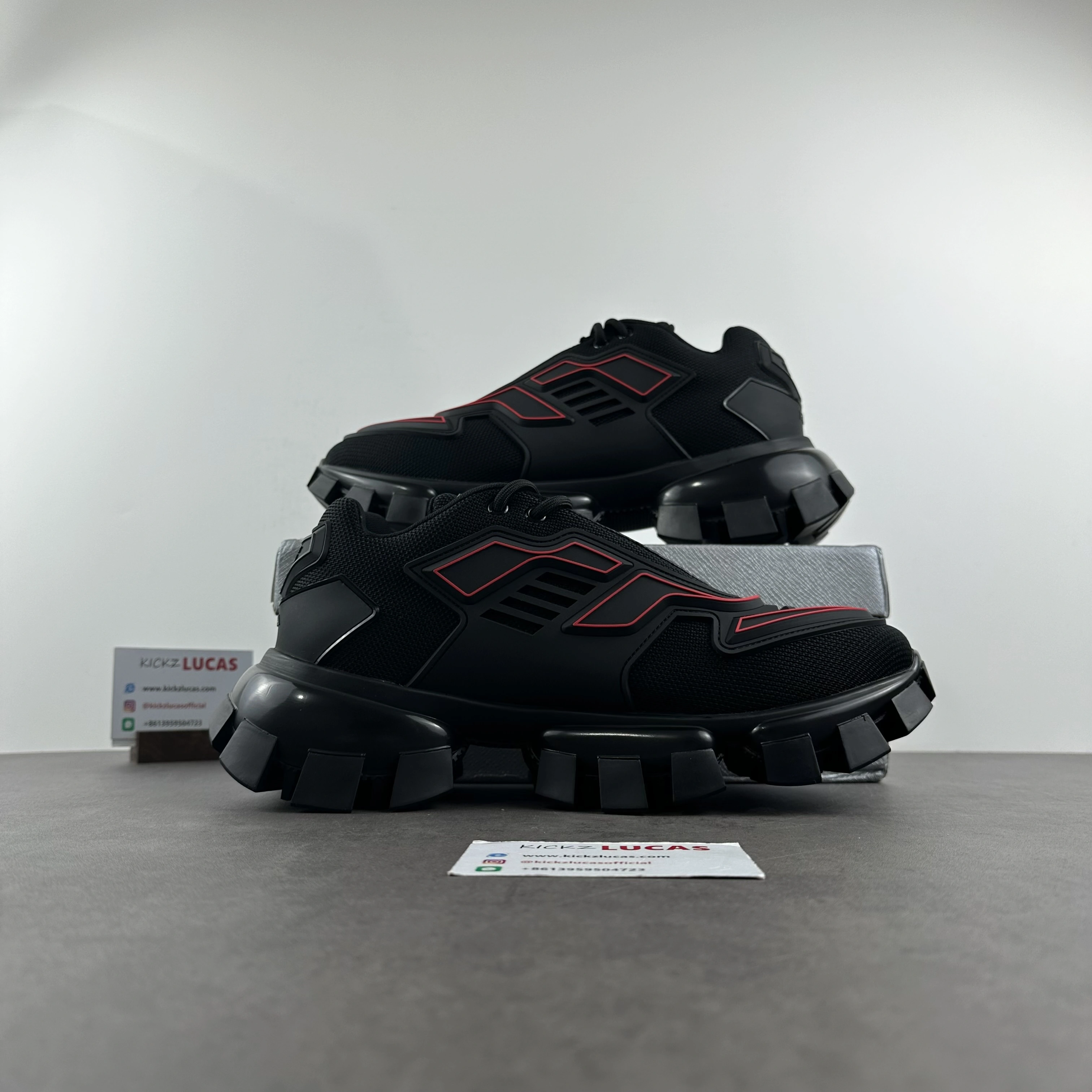 Breathable P*rada Top Sneakers Low CL 20230825- 6501