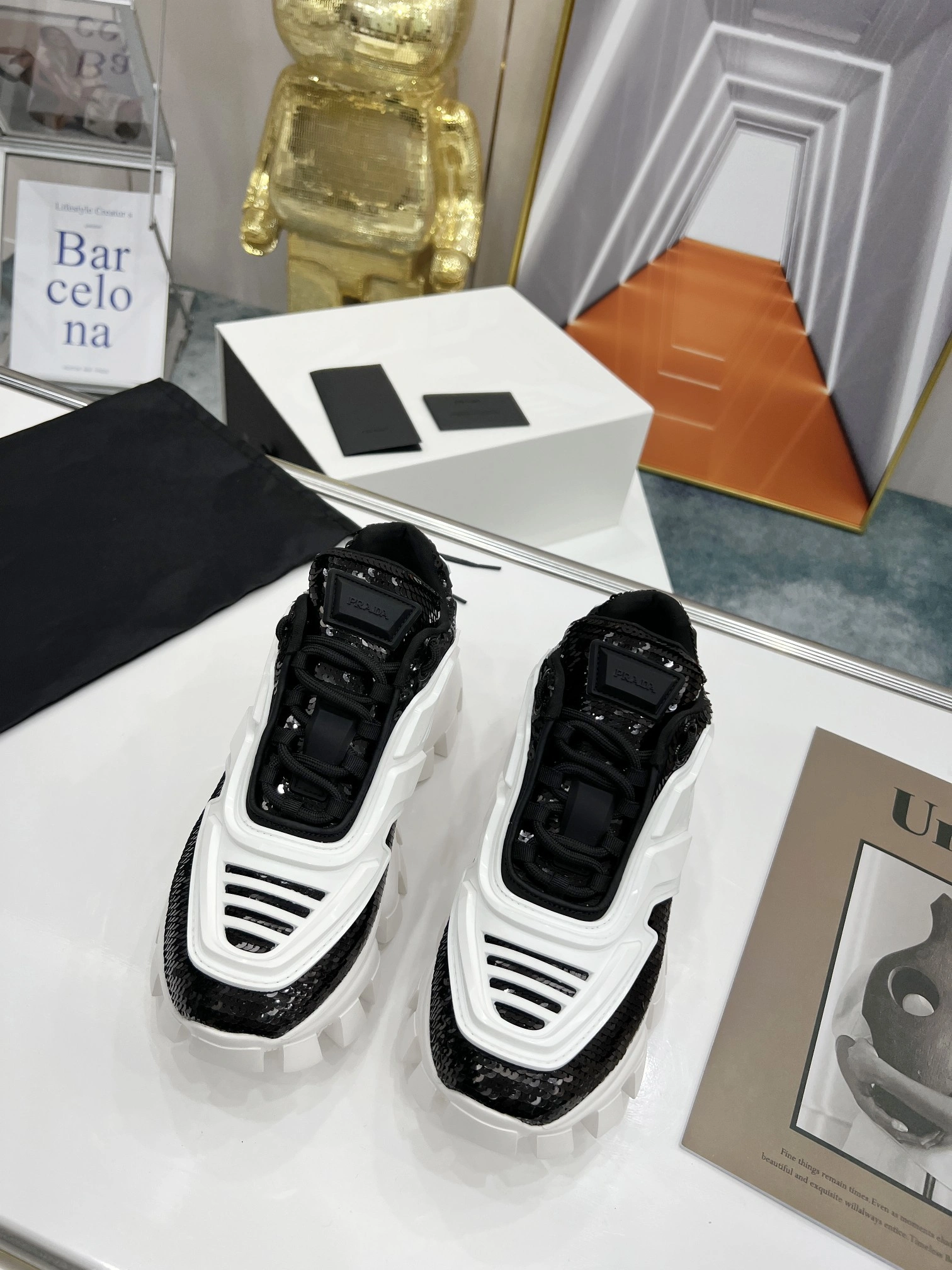 FlexibleFit P*rada Top Sneakers Low CL 20230825- 6498