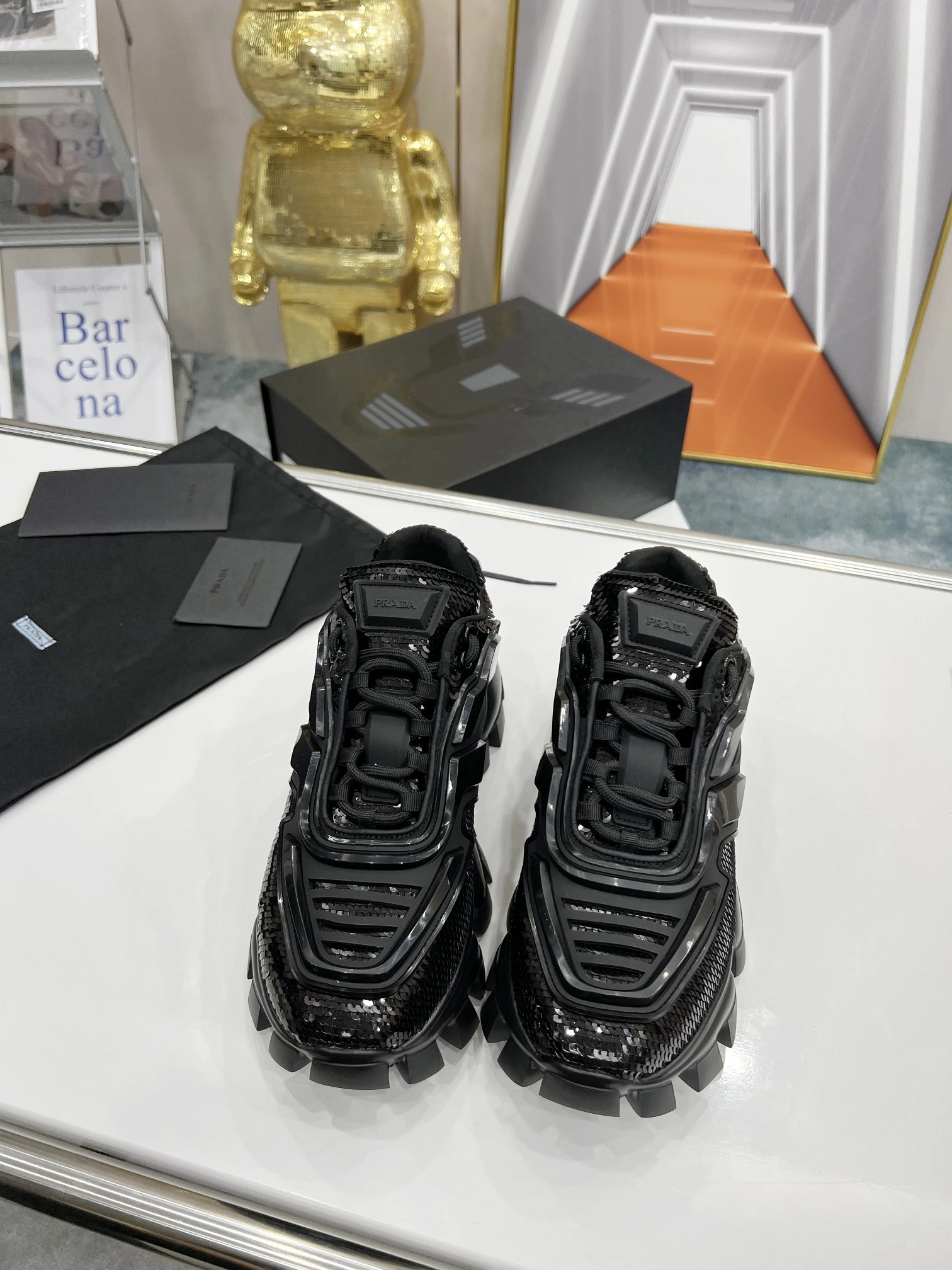 Affordable P*rada Top Sneakers Low CL 20230825- 6497