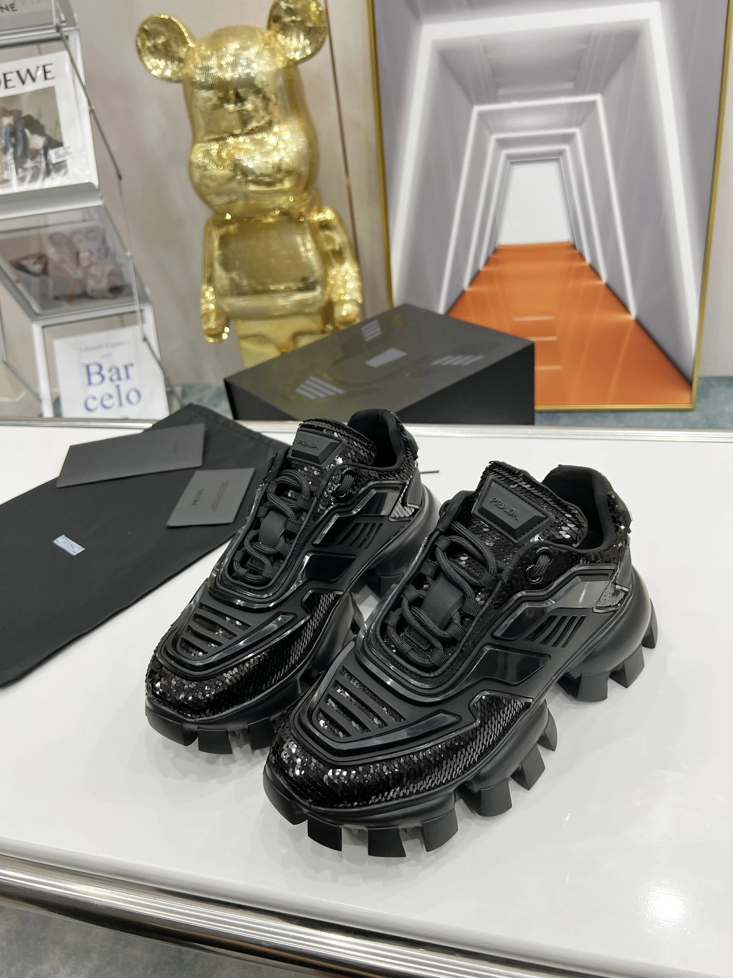 Affordable P*rada Top Sneakers Low CL 20230825- 6497