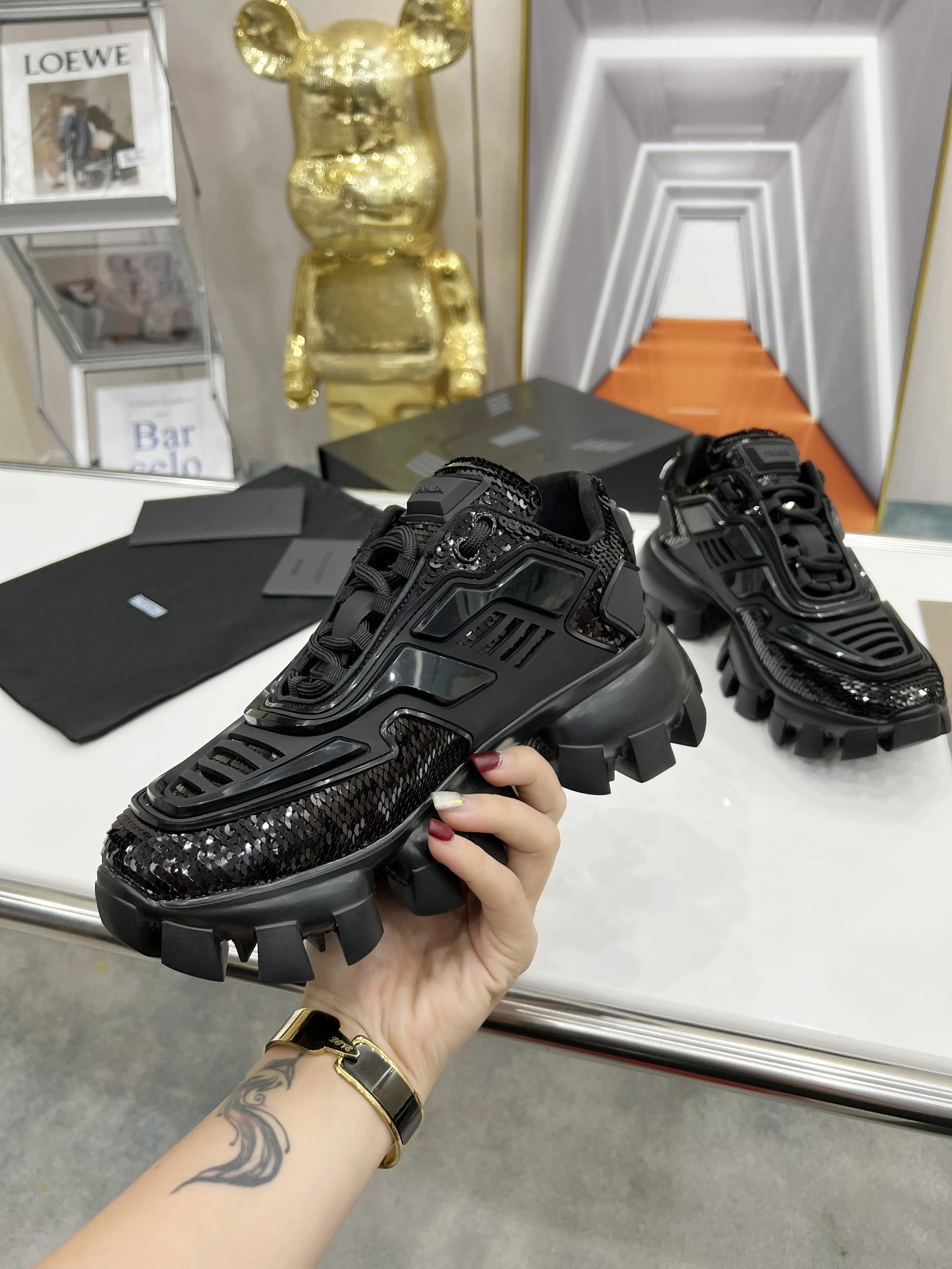Affordable P*rada Top Sneakers Low CL 20230825- 6497