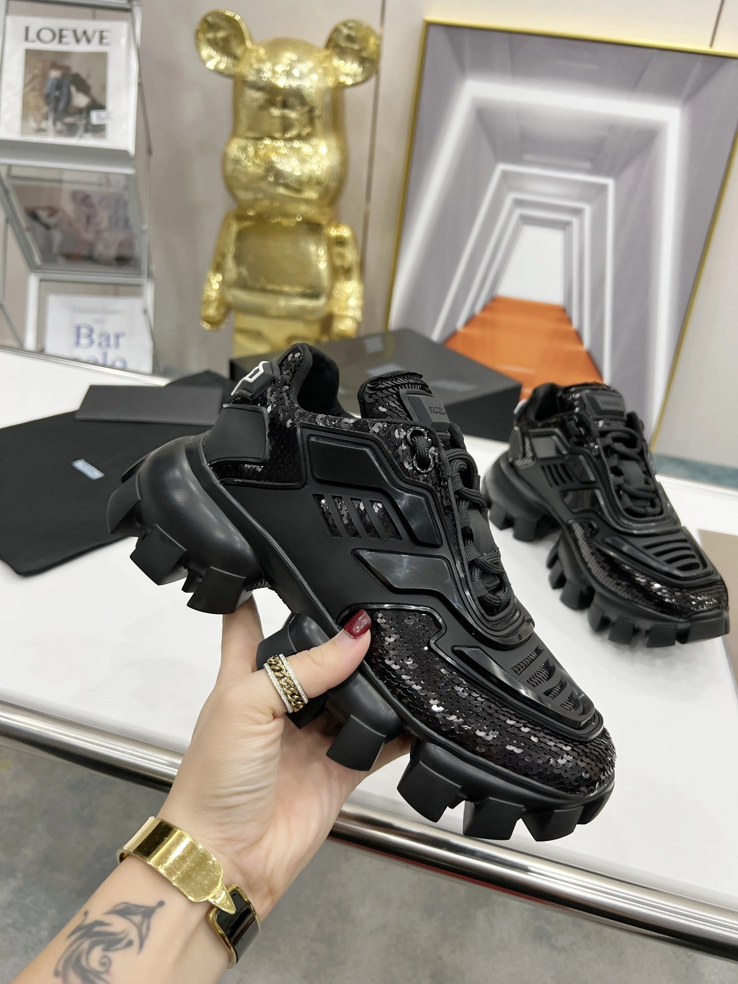 Affordable P*rada Top Sneakers Low CL 20230825- 6497