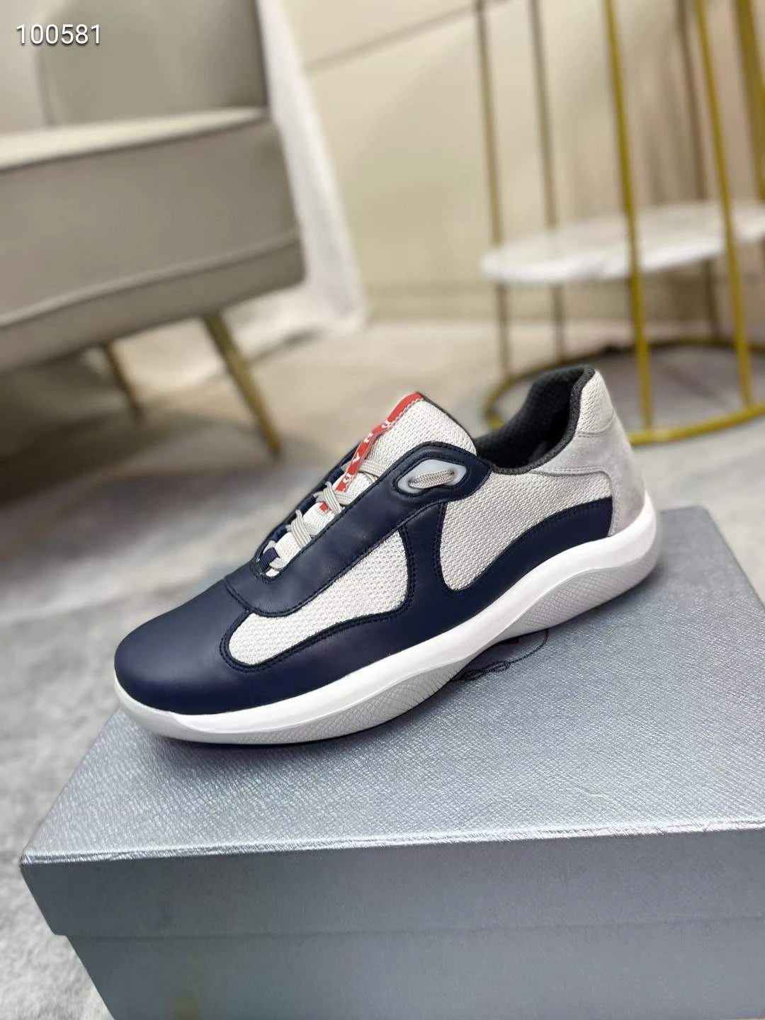 P*rada Top Sneakers Low CL 20230825- WeatherProof 6495