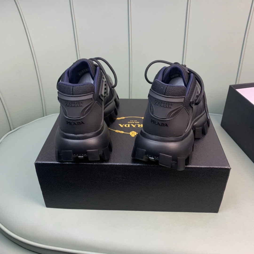 MoistureWicking P*rada Top Sneakers Low CL 20230825- 6493