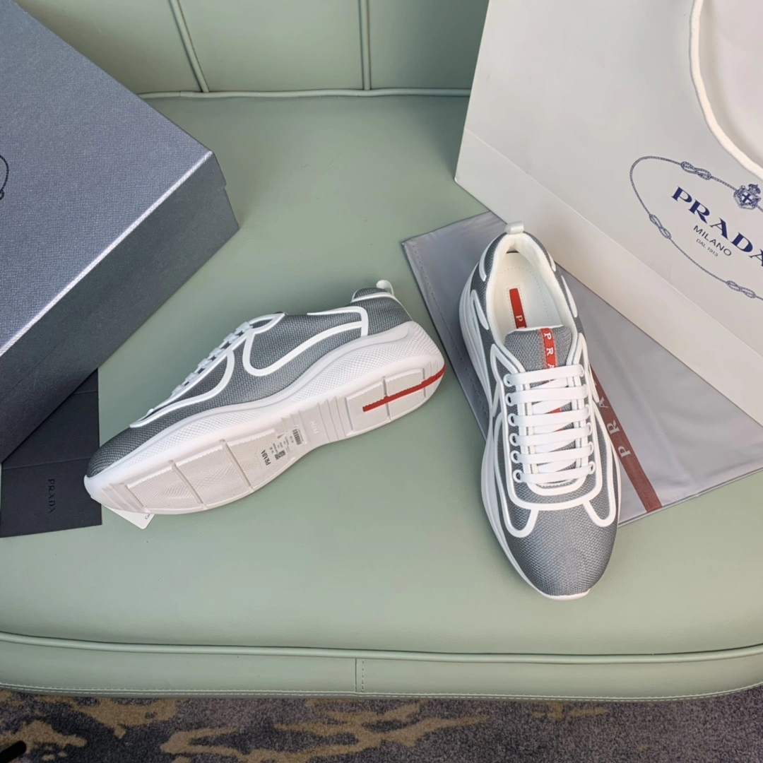 StreetReady P*rada Top Sneakers Low CL 20230825- 6490