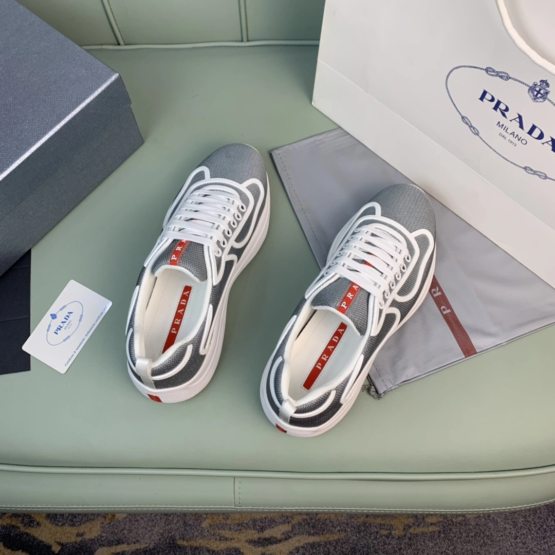 StreetReady P*rada Top Sneakers Low CL 20230825- 6490