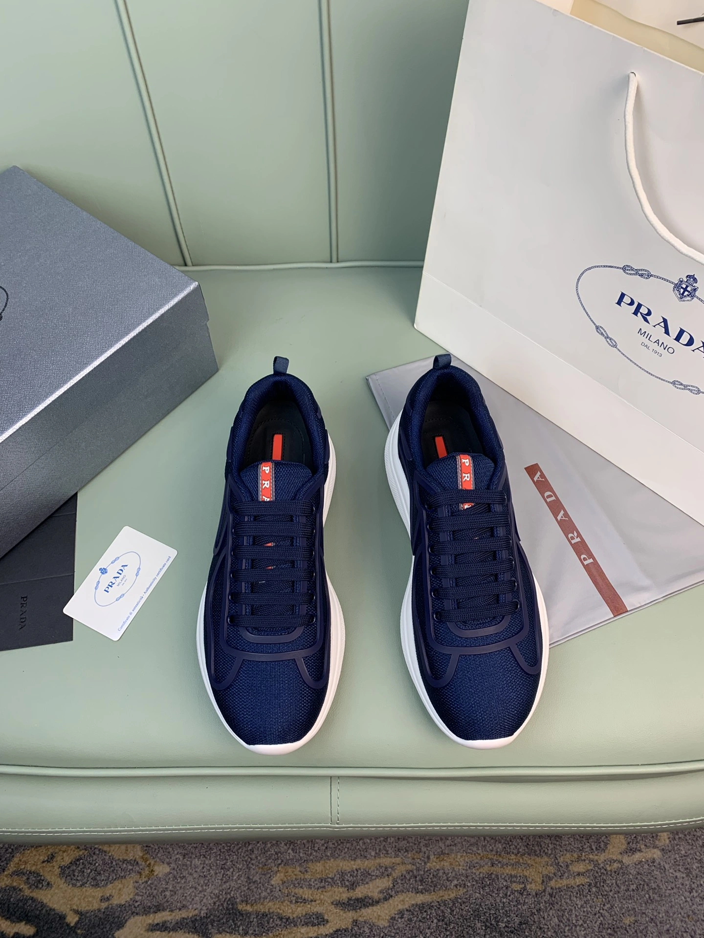Tailored P*rada Top Sneakers Low CL 20230825- 6487