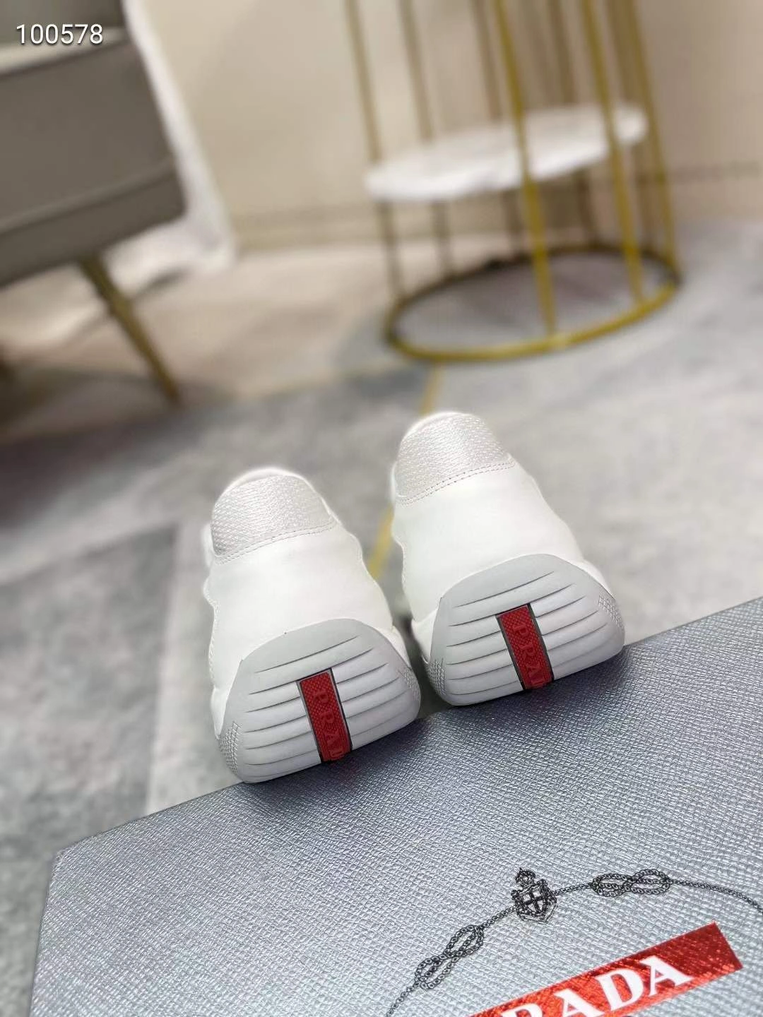 Flexible P*rada Top Sneakers Low CL 20230825- 6489