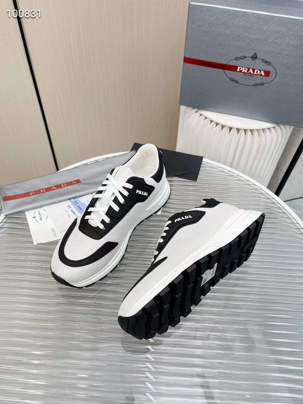 Durable P*rada Top Sneakers Low CL 20230825- 6480
