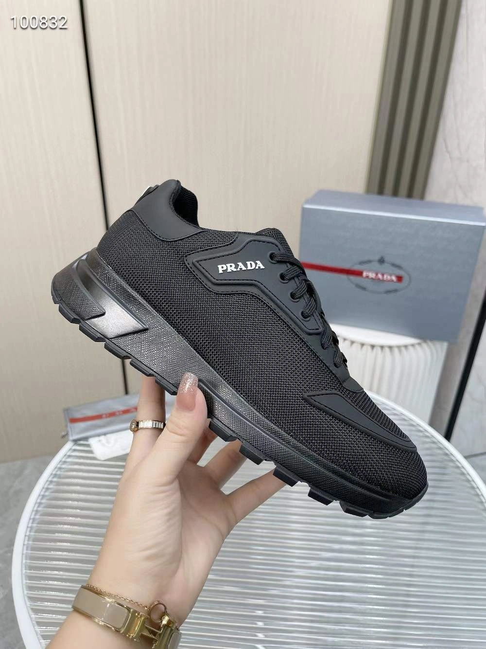 P*rada Top Sneakers Low CL 20230825- Supportive 6479