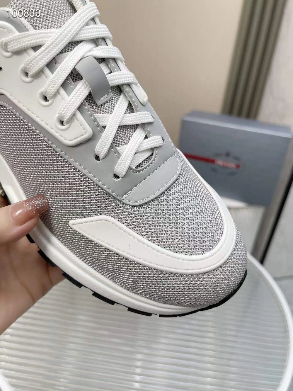 P*rada Top Sneakers Low CL 20230825- Effortless 6478