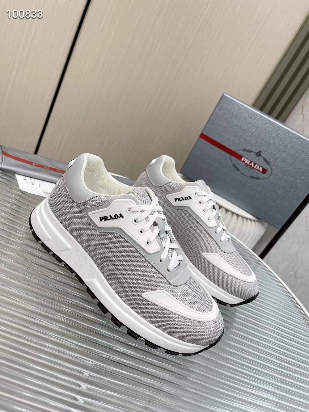 P*rada Top Sneakers Low CL 20230825- Effortless 6478