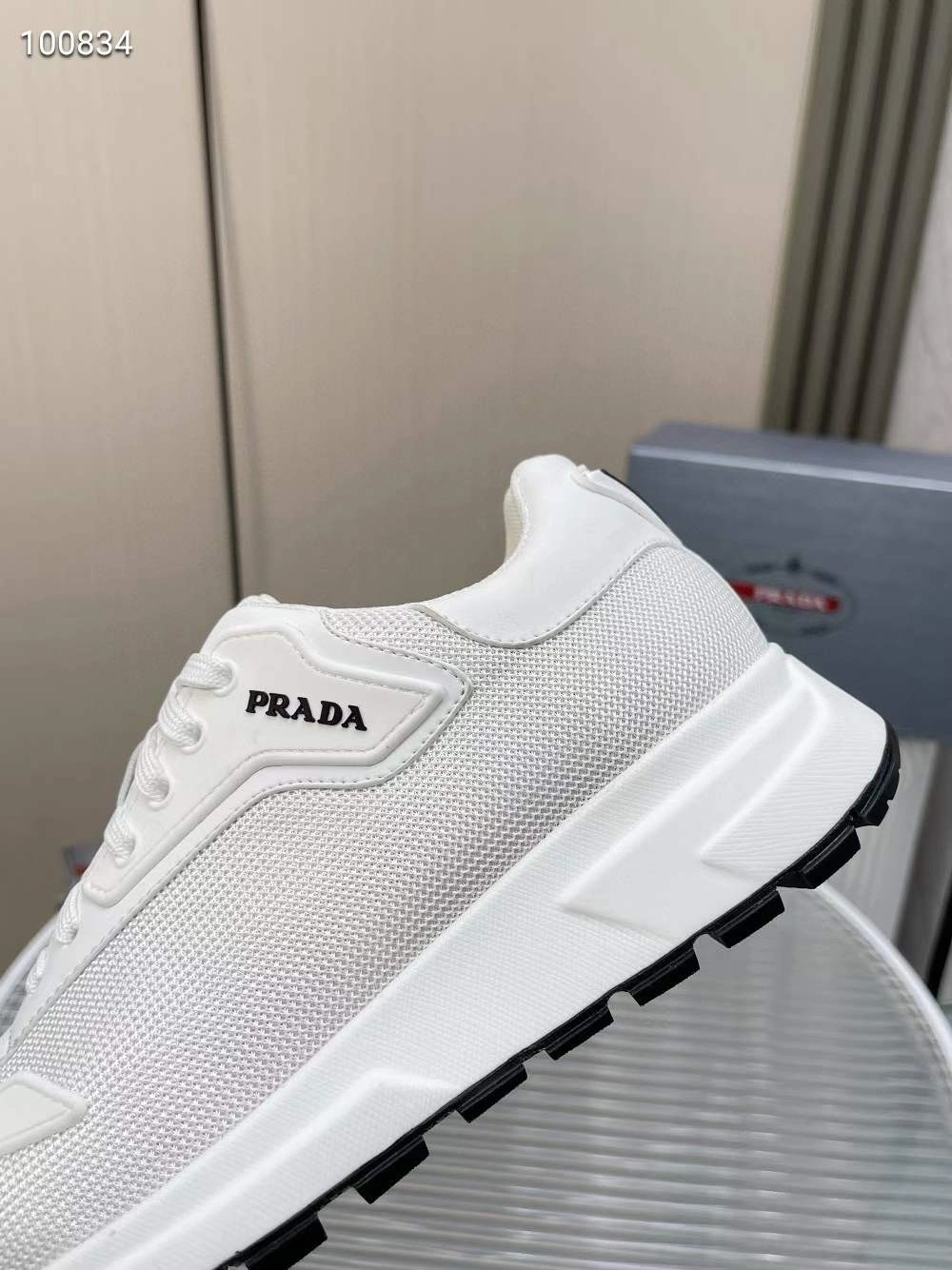 P*rada Top Sneakers Low CL 20230825- Neat 6477