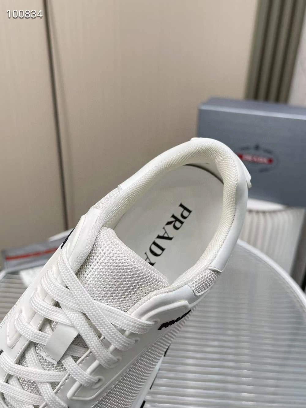 P*rada Top Sneakers Low CL 20230825- Neat 6477