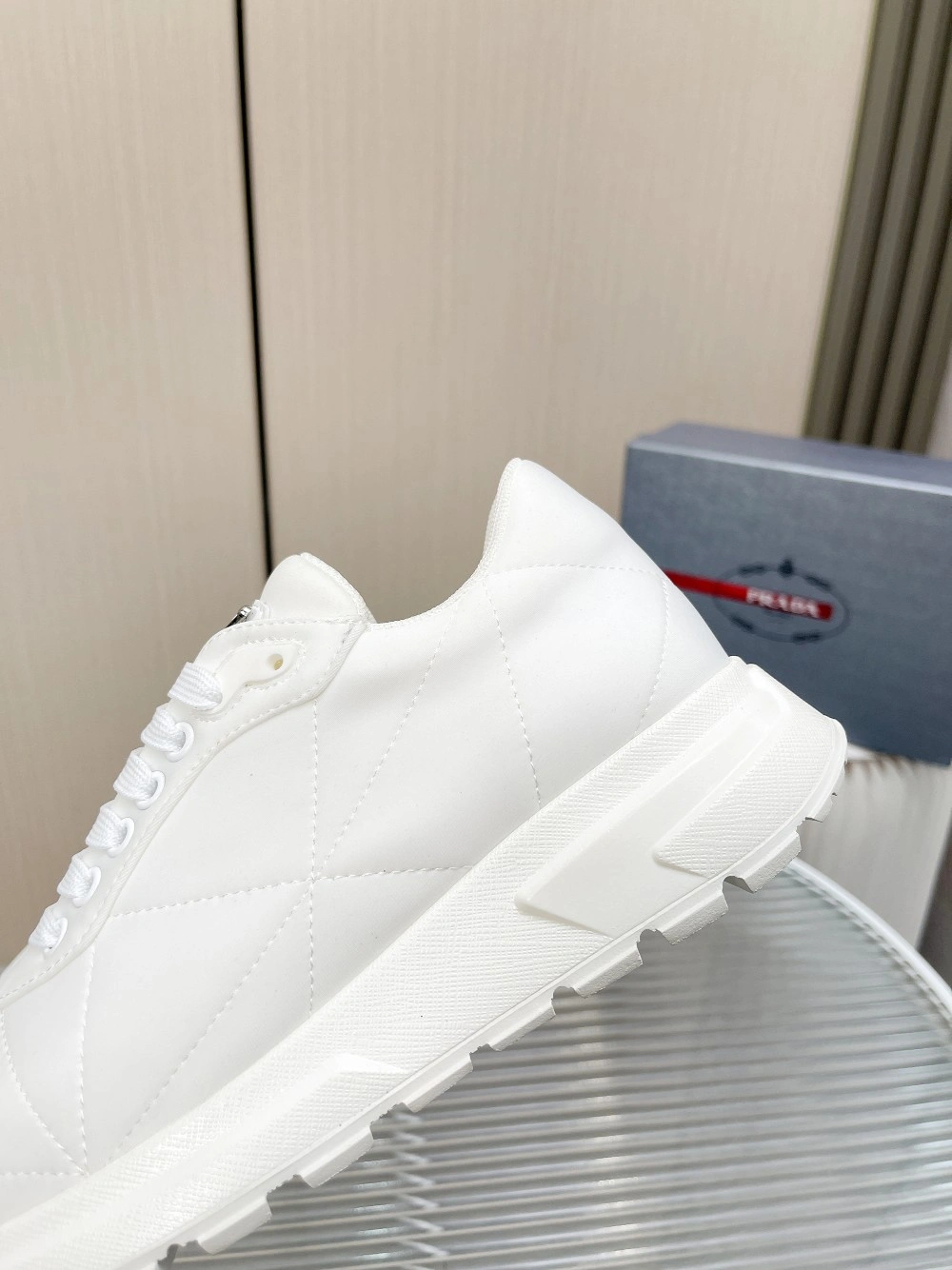 Sustainable P*rada Top Sneakers Low CL 20230825- 6475