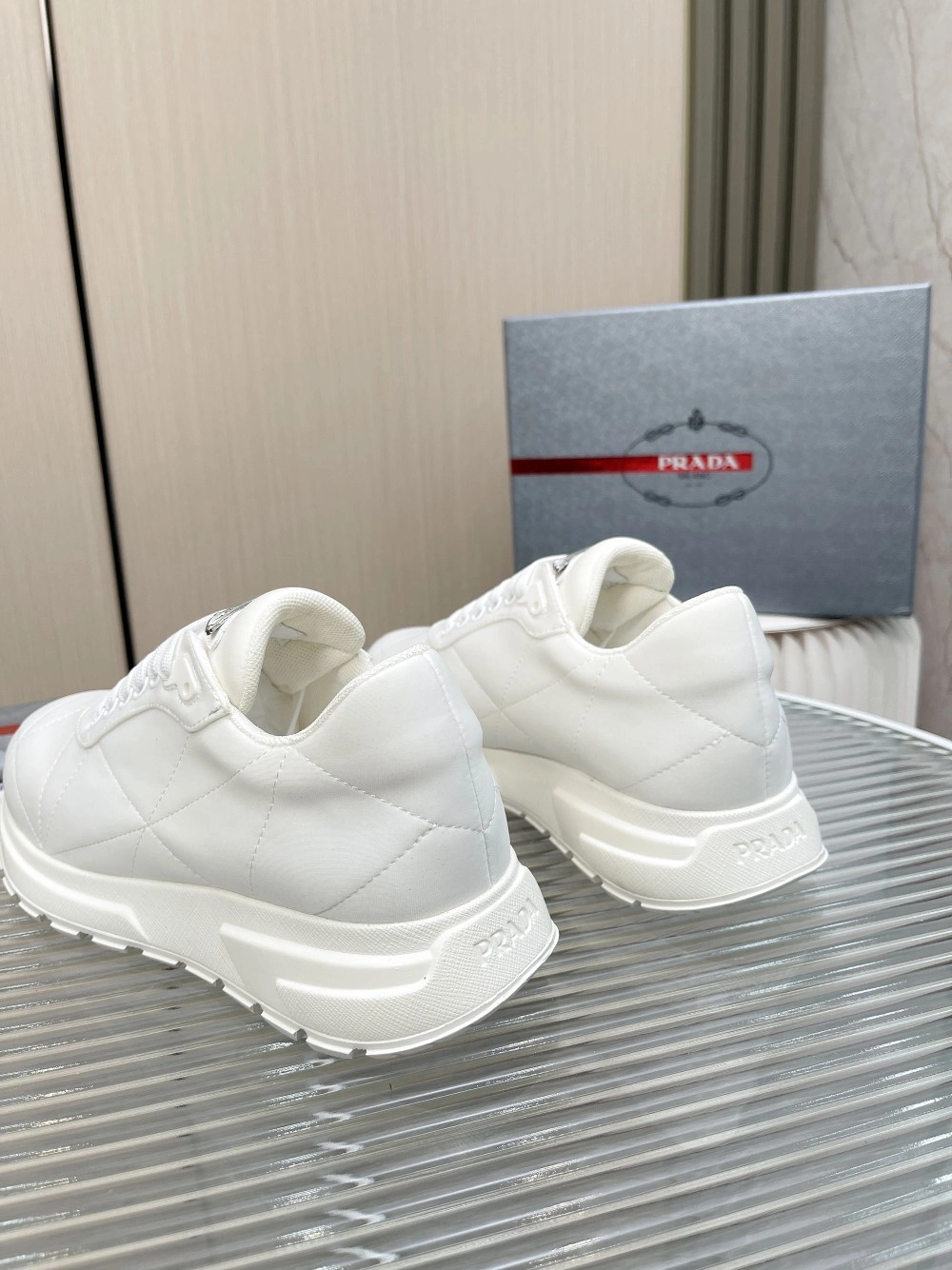 Sustainable P*rada Top Sneakers Low CL 20230825- 6475