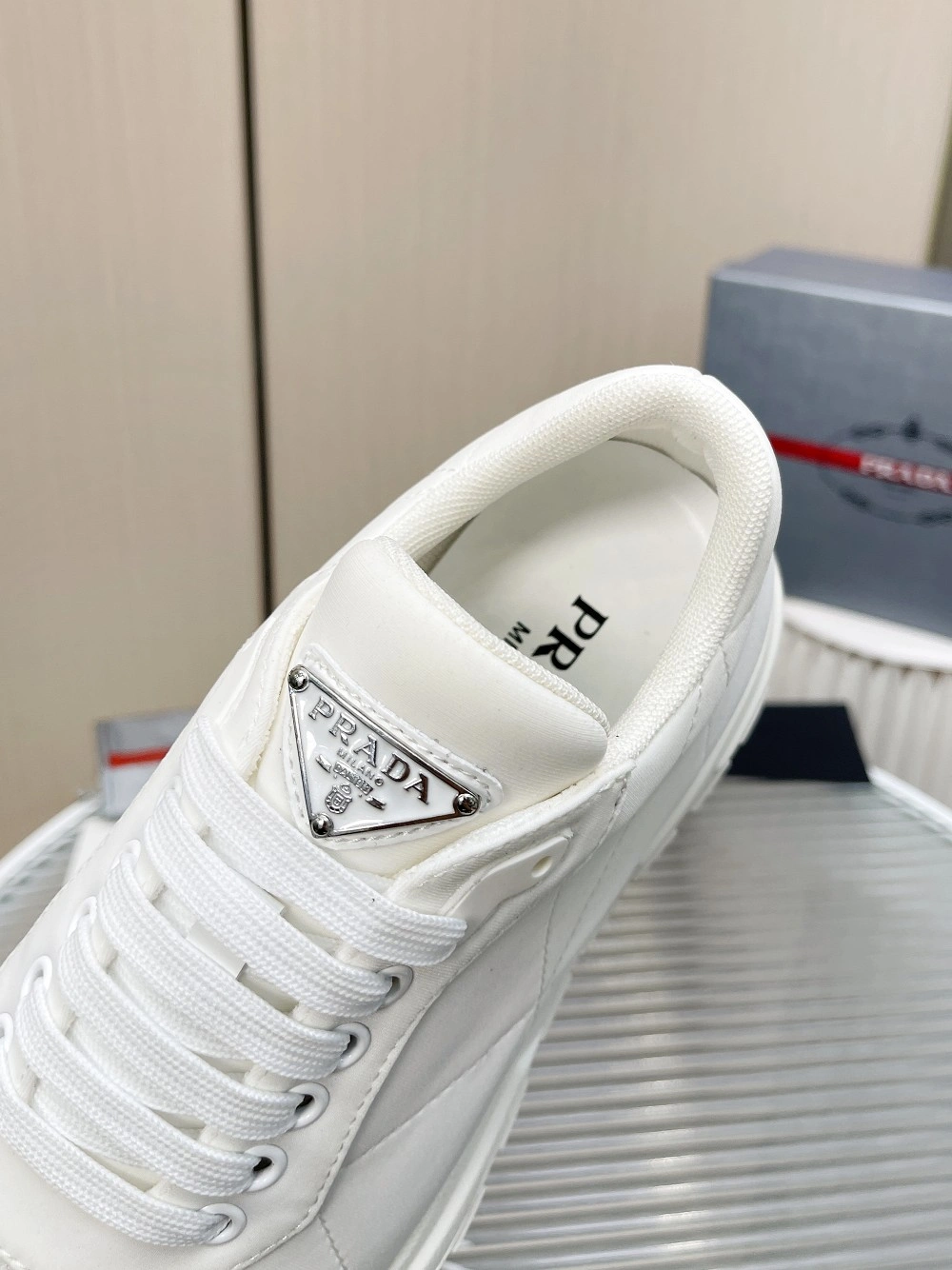 Sustainable P*rada Top Sneakers Low CL 20230825- 6475