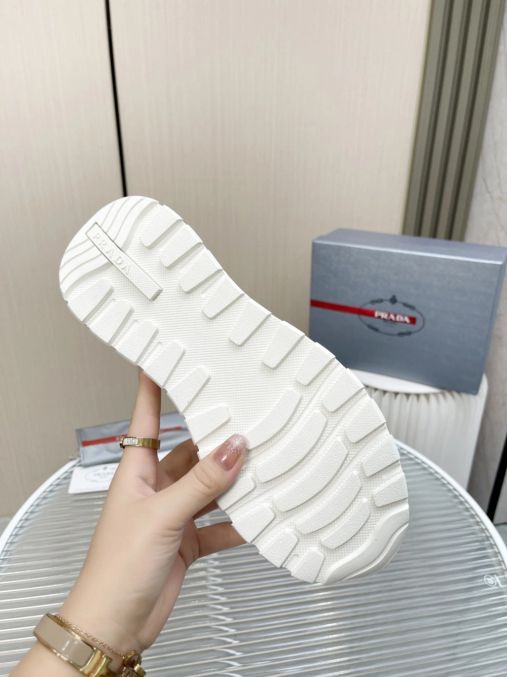 Sustainable P*rada Top Sneakers Low CL 20230825- 6475