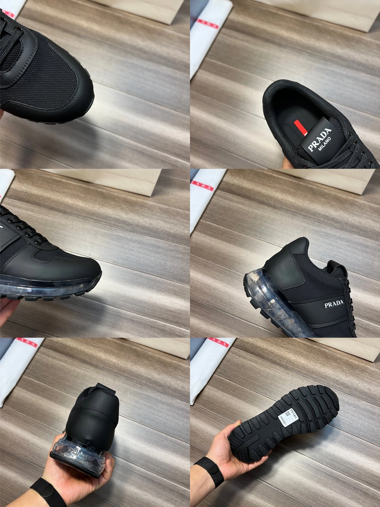 SoftTouch P*rada Top Sneakers Low CL 20230831- 6462