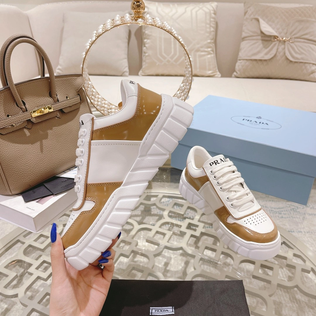 P*rada Top Sneakers Low CL 20230831- SmartChoice 6455
