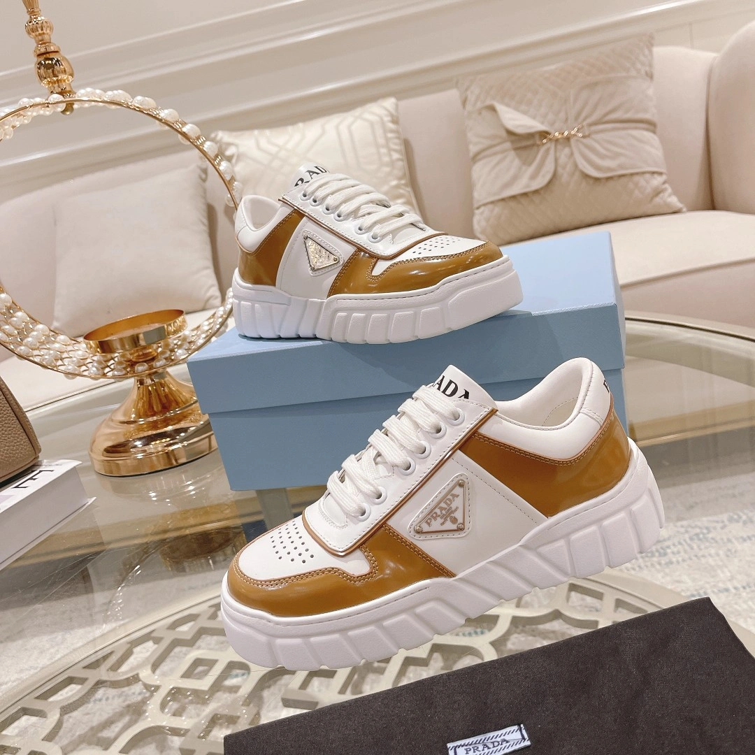 P*rada Top Sneakers Low CL 20230831- SmartChoice 6455