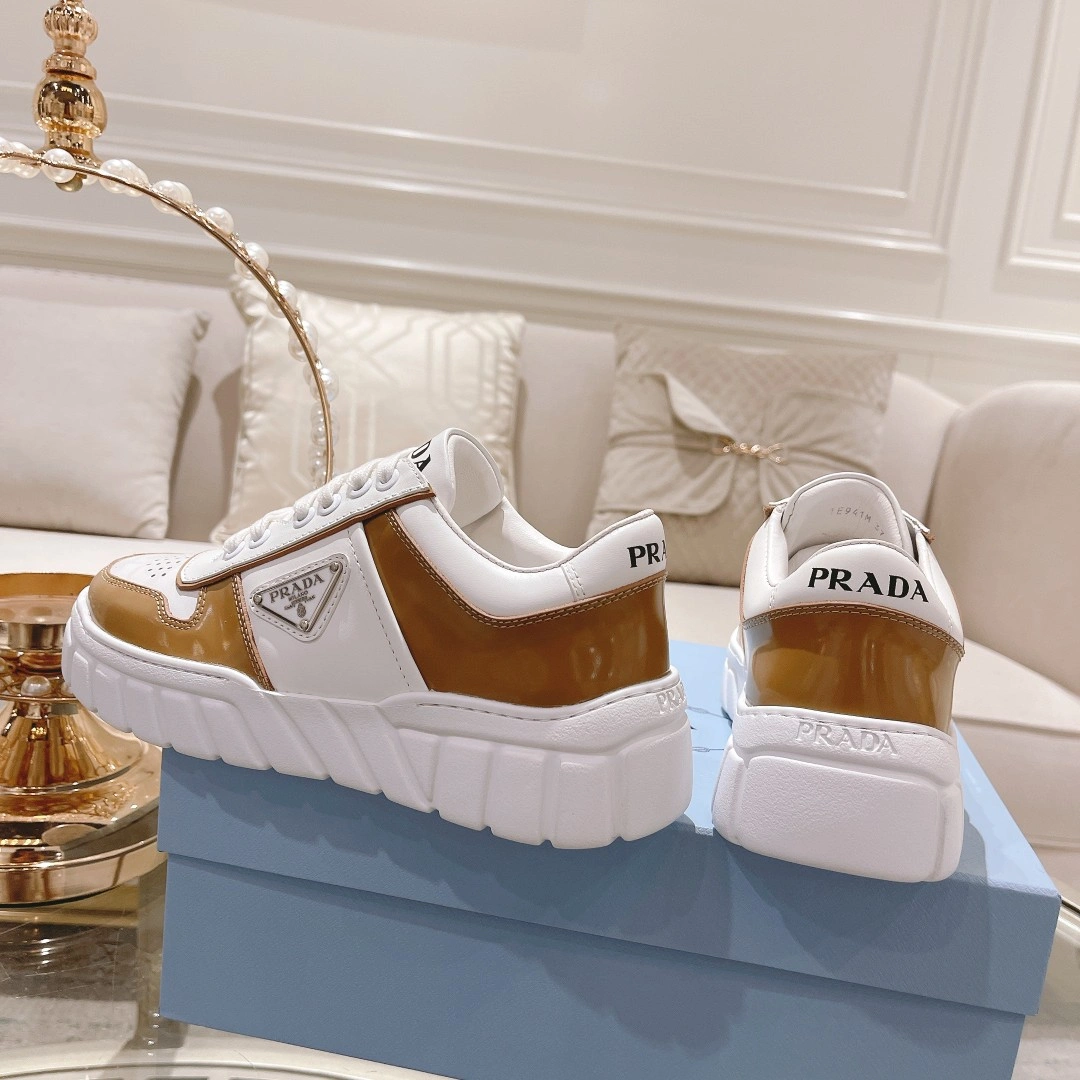 P*rada Top Sneakers Low CL 20230831- SmartChoice 6455