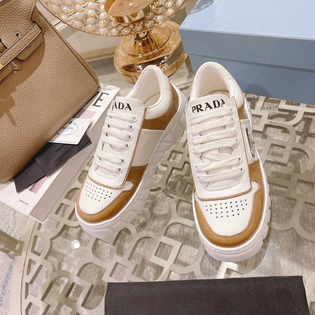 P*rada Top Sneakers Low CL 20230831- SmartChoice 6455