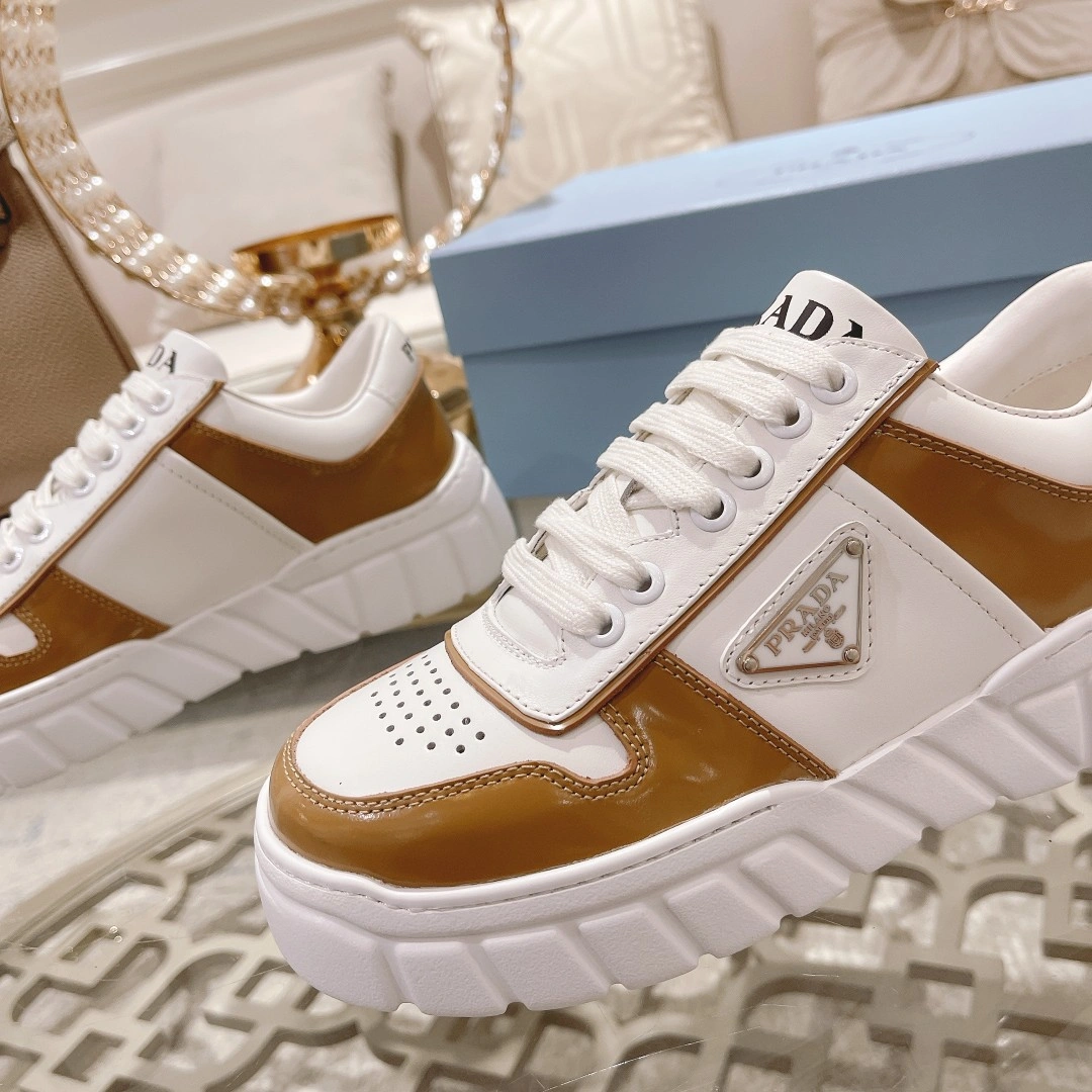P*rada Top Sneakers Low CL 20230831- SmartChoice 6455