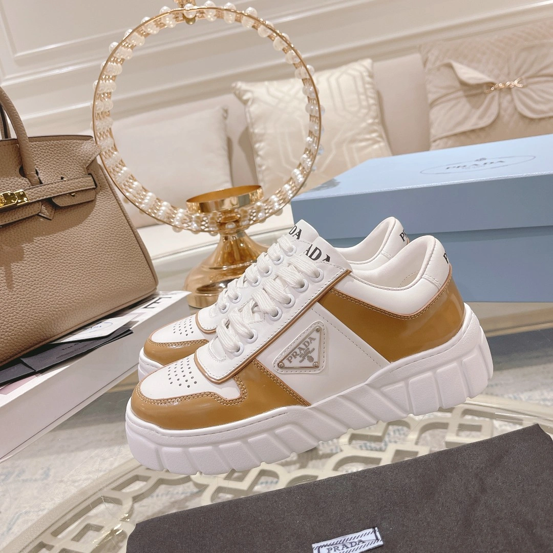 P*rada Top Sneakers Low CL 20230831- SmartChoice 6455