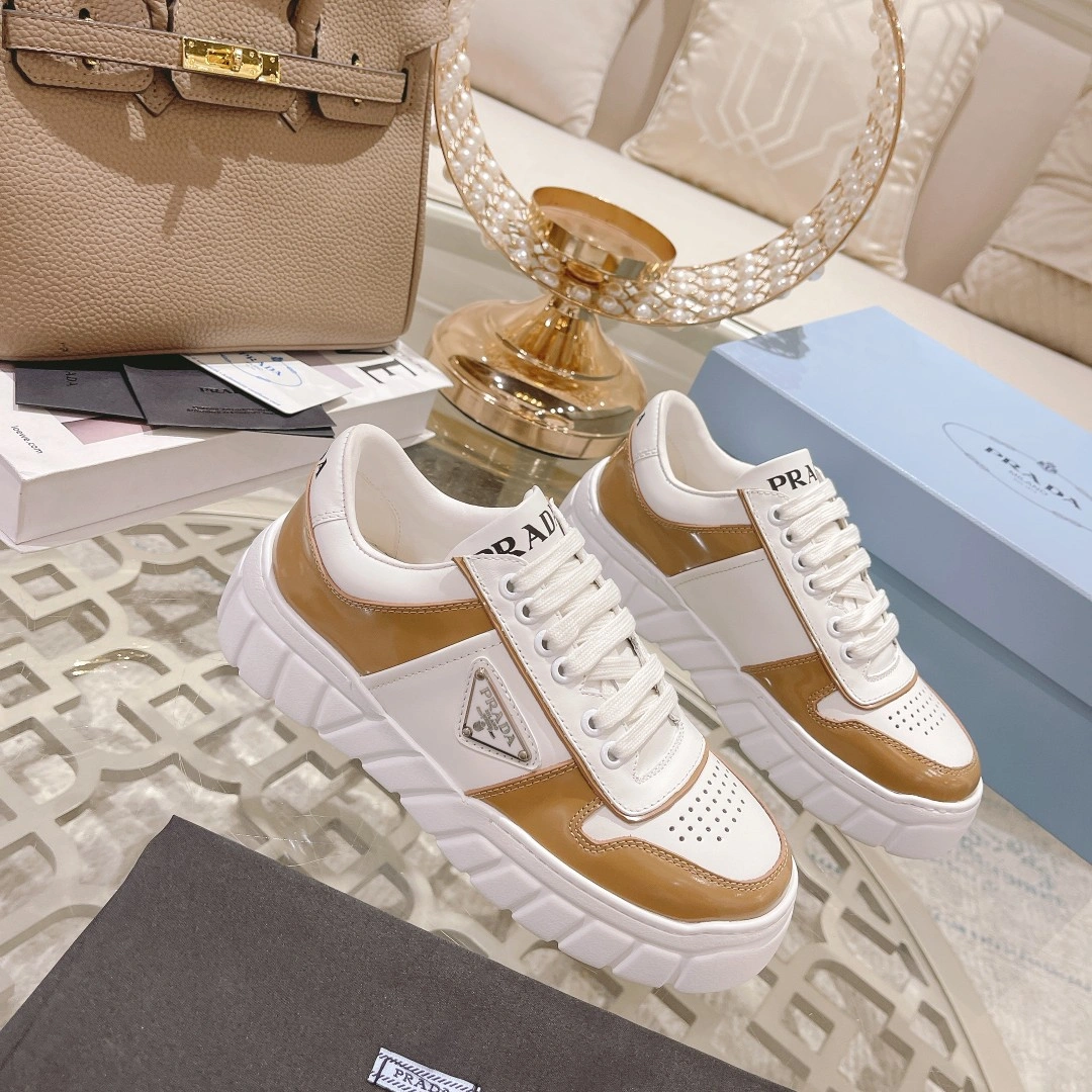 P*rada Top Sneakers Low CL 20230831- SmartChoice 6455