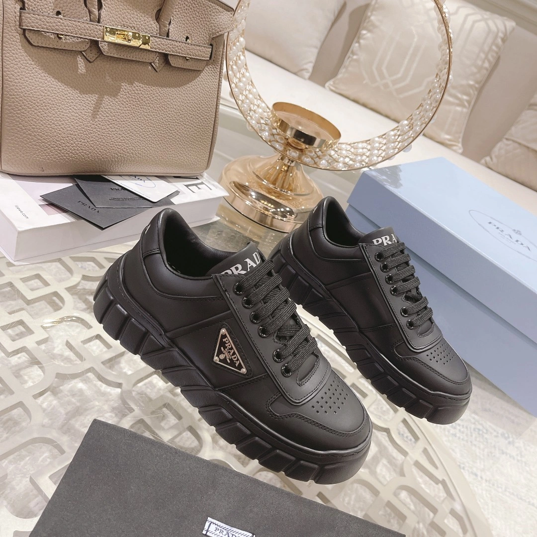 EyeCatching P*rada Top Sneakers Low CL 20230831- 6453