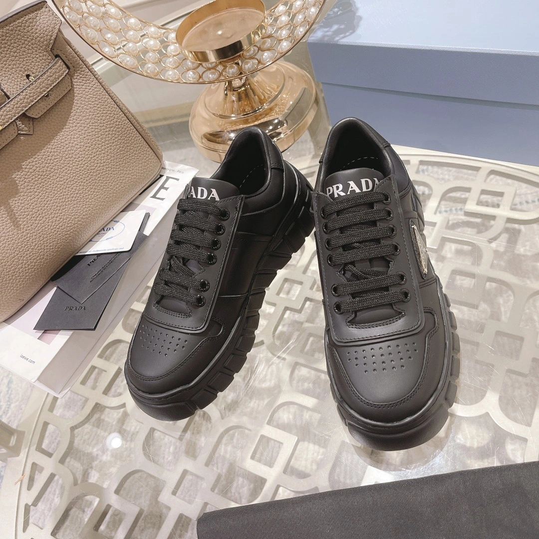 EyeCatching P*rada Top Sneakers Low CL 20230831- 6453