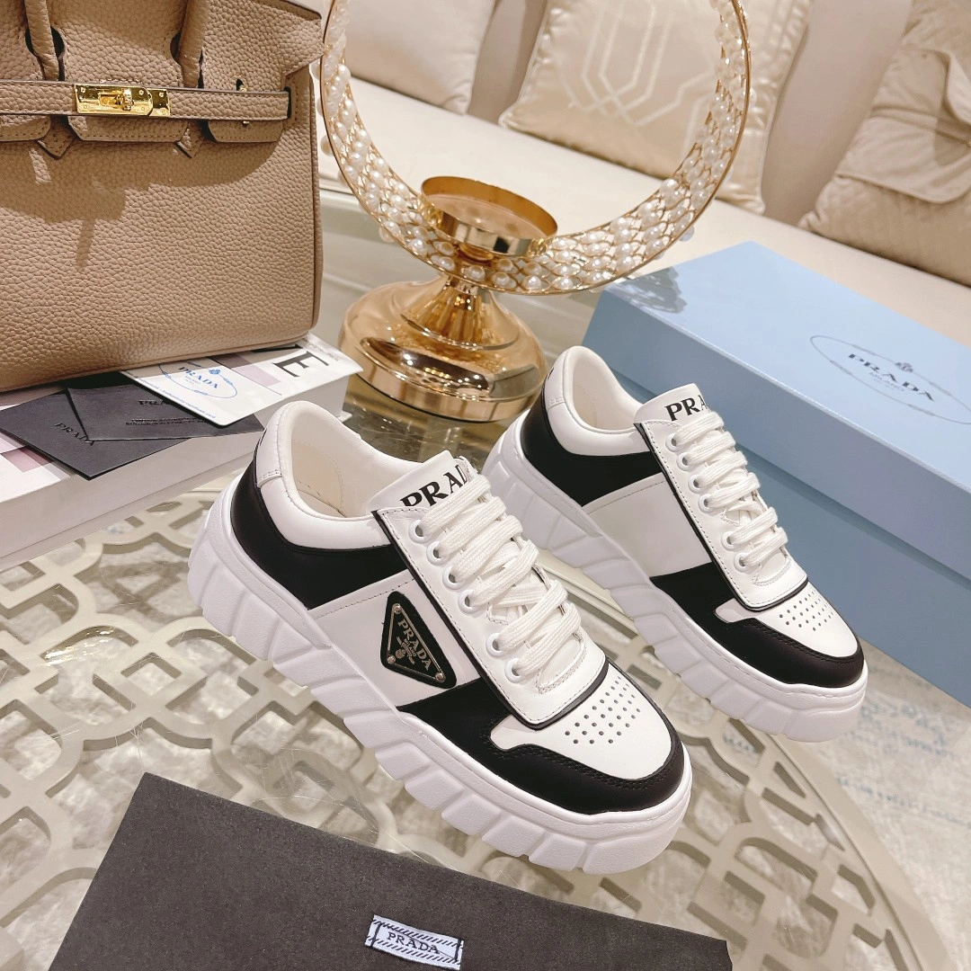 P*rada Top Sneakers Low CL 20230831- Compact 6452