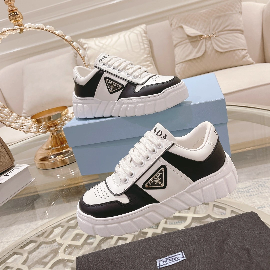 P*rada Top Sneakers Low CL 20230831- Compact 6452