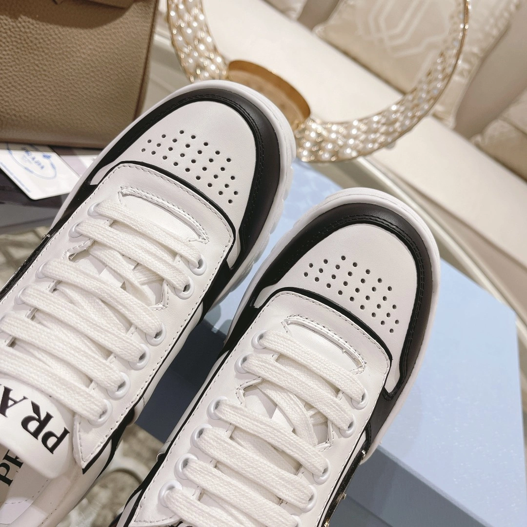 P*rada Top Sneakers Low CL 20230831- Compact 6452