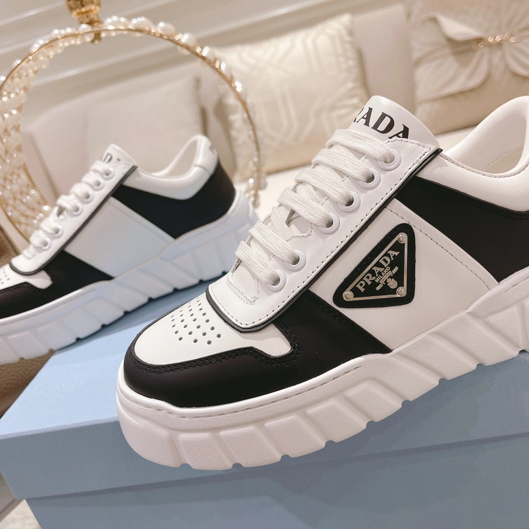 P*rada Top Sneakers Low CL 20230831- Compact 6452