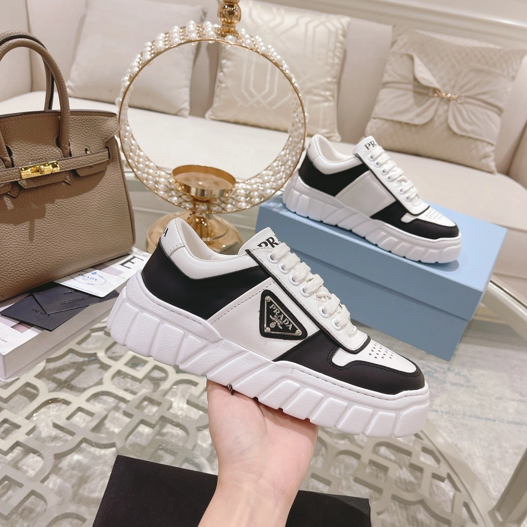 P*rada Top Sneakers Low CL 20230831- Compact 6452