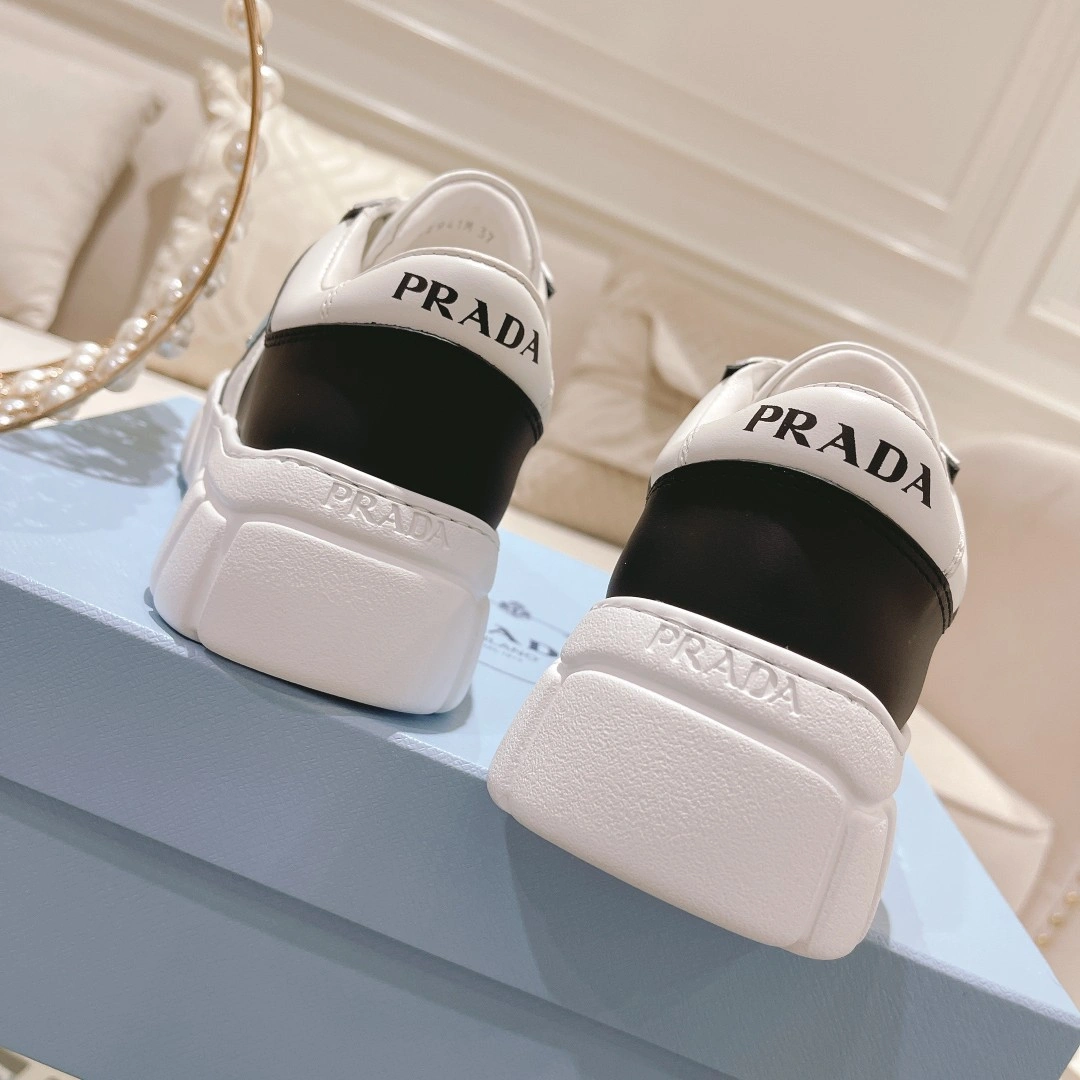 P*rada Top Sneakers Low CL 20230831- Compact 6452