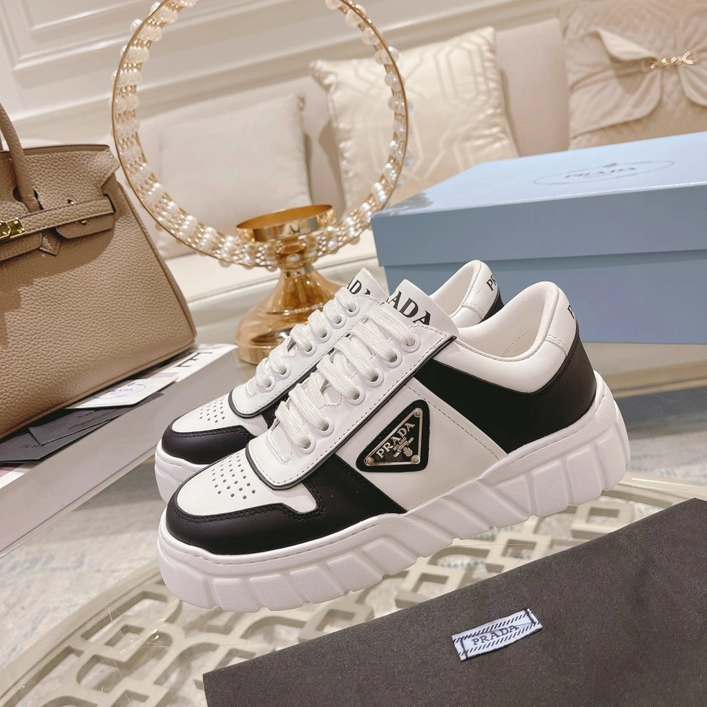 P*rada Top Sneakers Low CL 20230831- Compact 6452