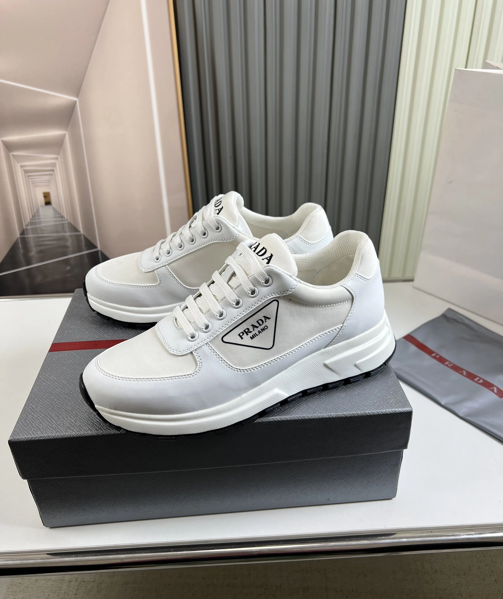 BestValue P*rada Top Sneakers Low CL 20230831- 6450