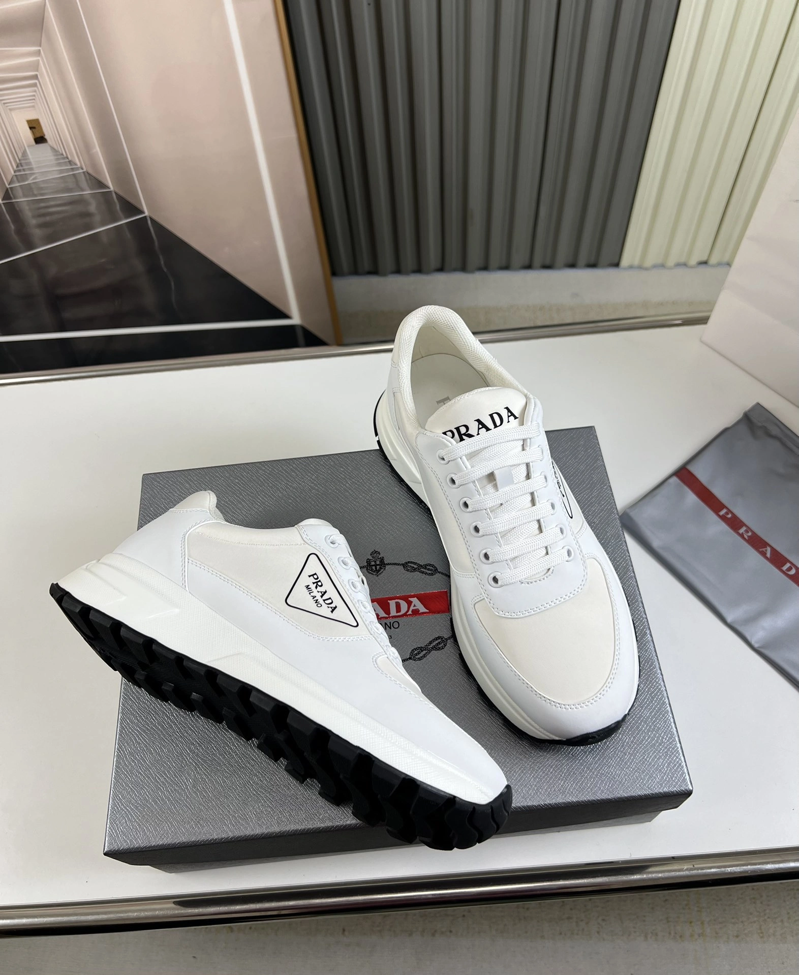 BestValue P*rada Top Sneakers Low CL 20230831- 6450