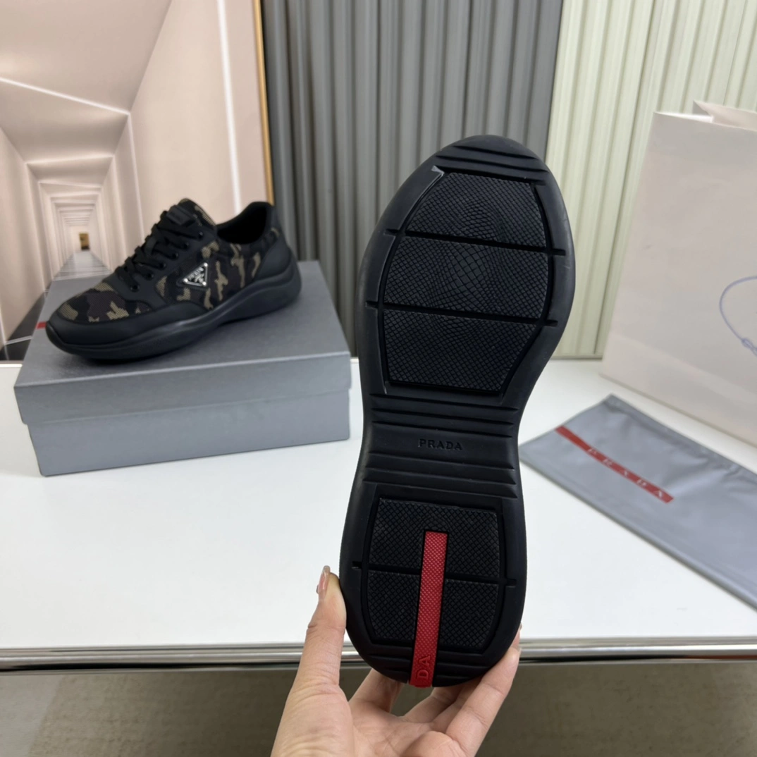P*rada Top Sneakers Low CL 20230831- Flexible 6440