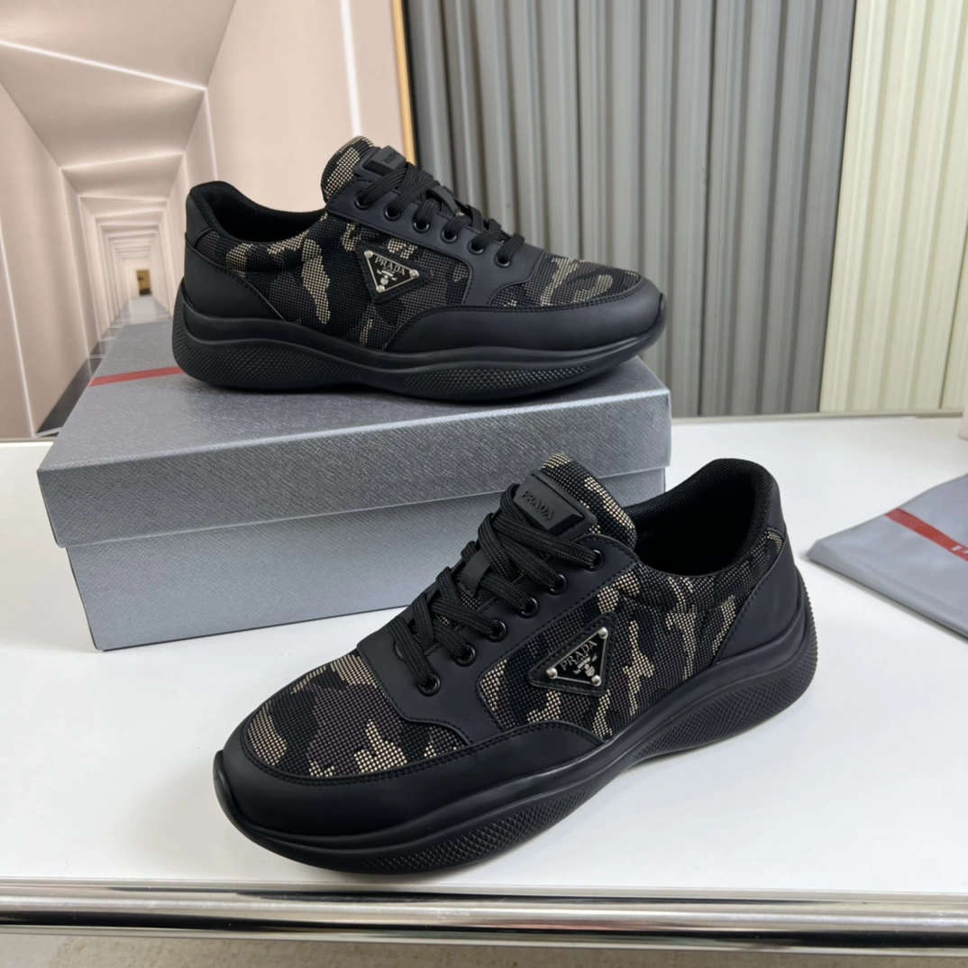 P*rada Top Sneakers Low CL 20230831- Flexible 6440