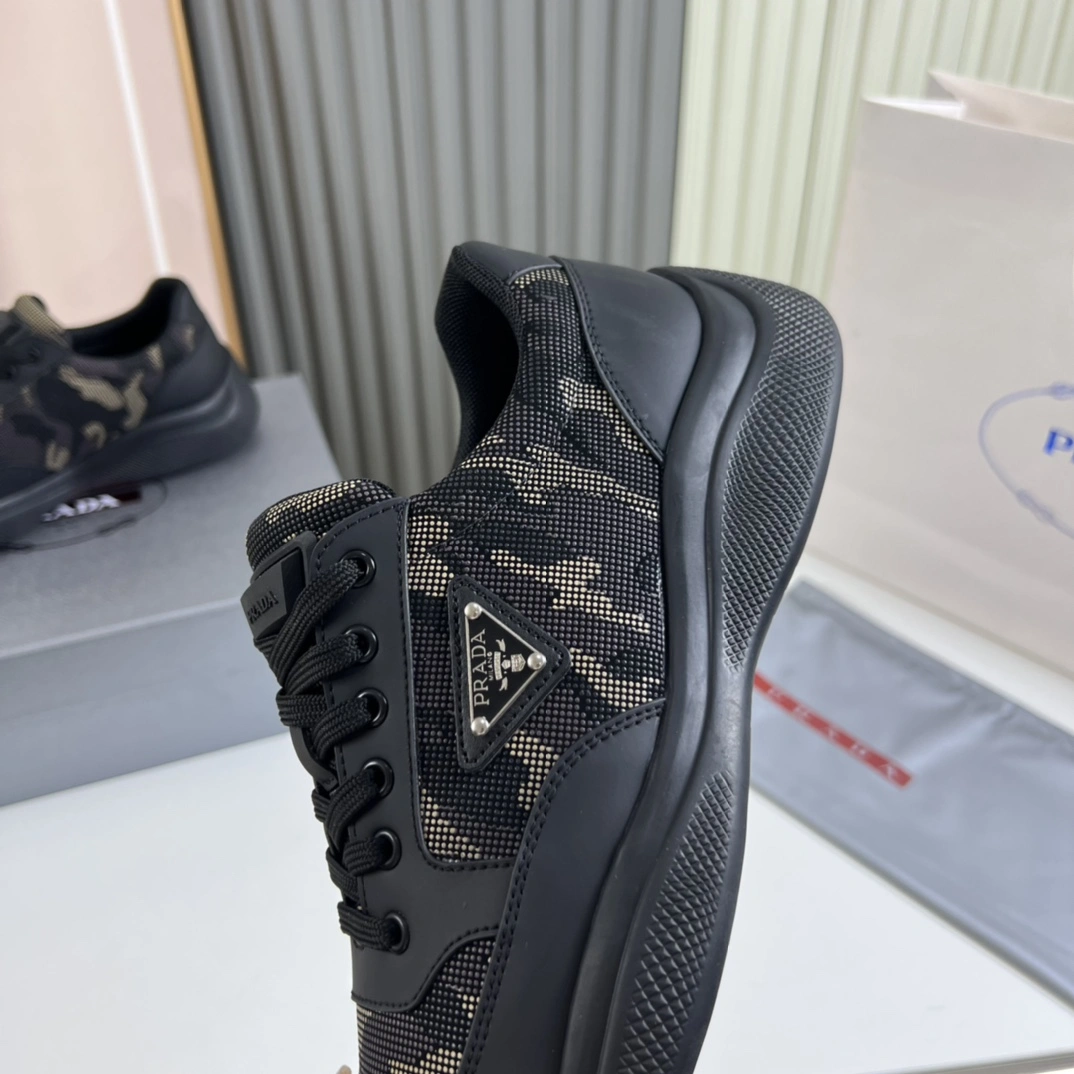 P*rada Top Sneakers Low CL 20230831- Flexible 6440