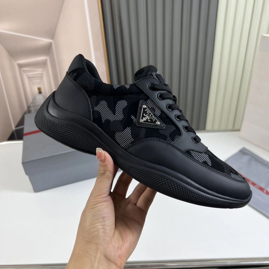 P*rada Top Sneakers Low CL 20230831- WaterResistant 6438