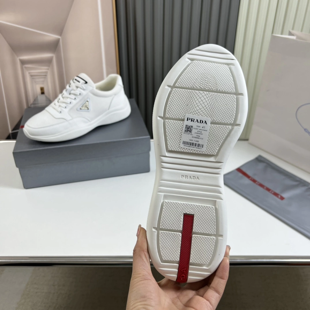 P*rada Top Sneakers Low CL 20230831- BestValue 6439